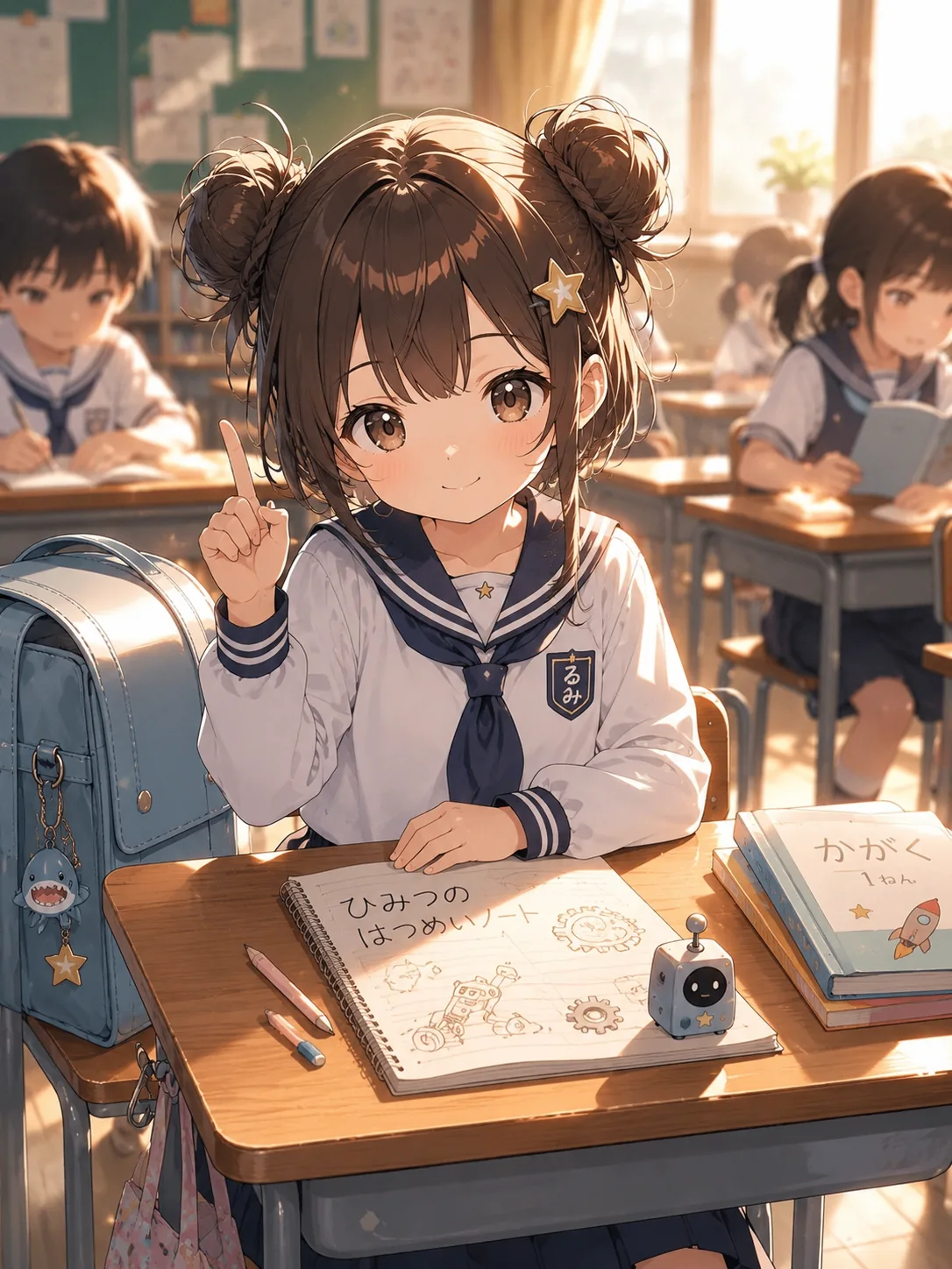 Anime character illustration